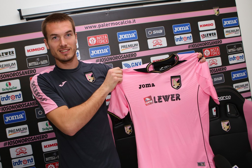 US Citta Di Palermo Unveils New Signing Toni Sunjic
