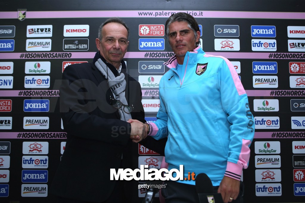 US Citta di Palermo Unveils New Coach Diego Lopez