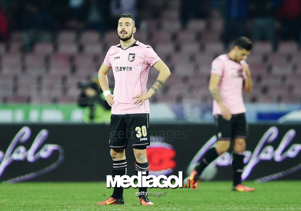 SSC Napoli v US Citta di Palermo - Serie A