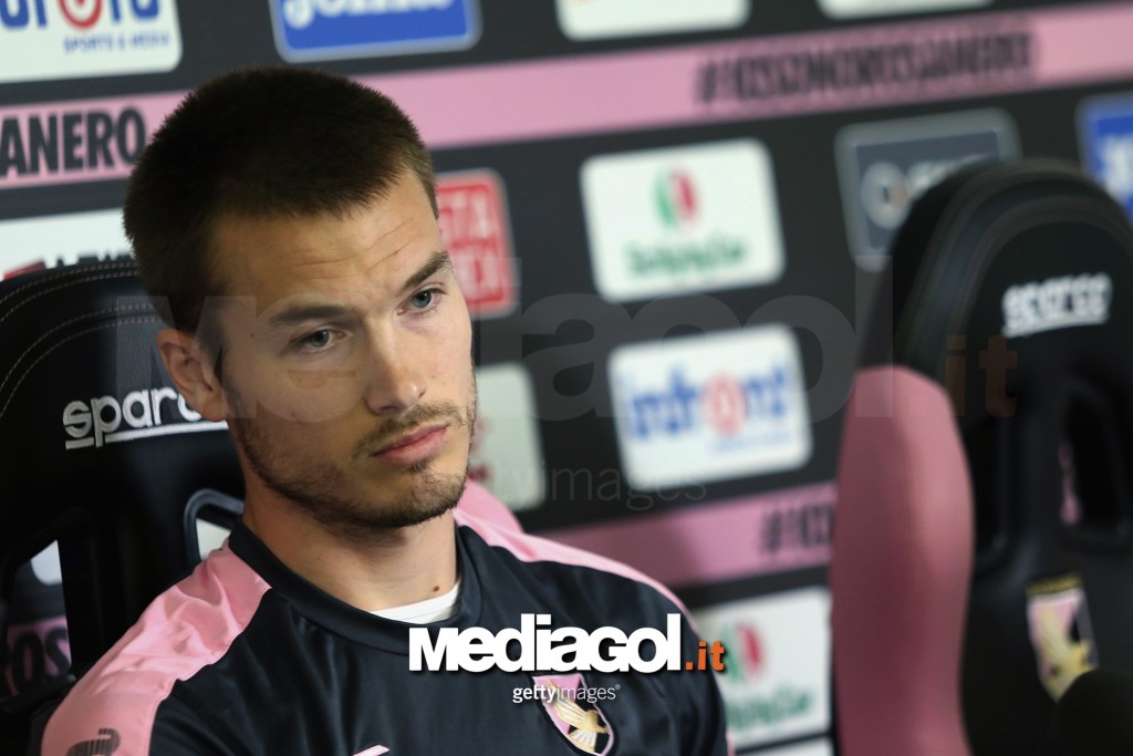 US Citta Di Palermo Unveils New Signing Toni Sunjic