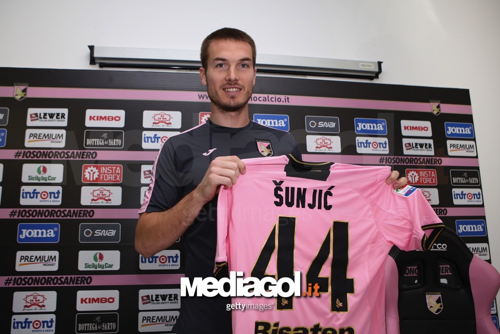 US Citta Di Palermo Unveils New Signing Toni Sunjic