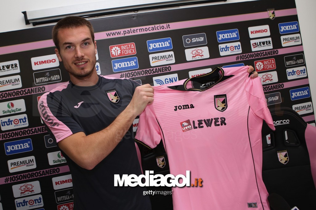 US Citta Di Palermo Unveils New Signing Toni Sunjic