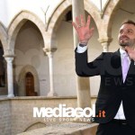Paul Baccaglini e il rettore a Palazzo Steri