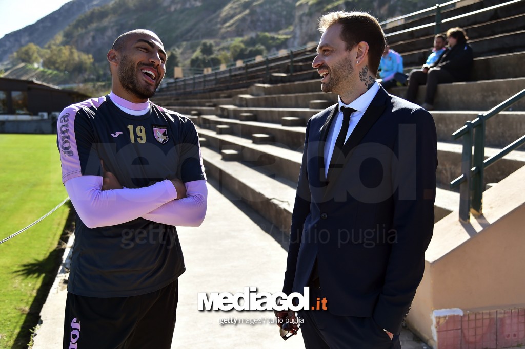 US Citta di Palermo Training Session Aleesami Baccaglini