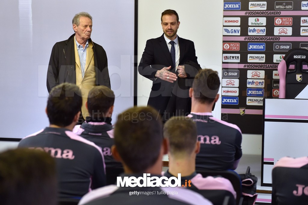 US Citta di Palermo New President Paul Baccaglini Visits Club's Training Center
