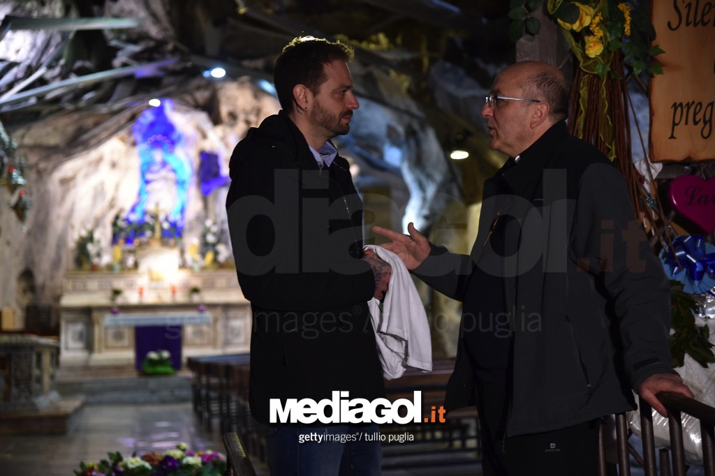 US Citta di Palermo New President Paul Baccaglini Visits Santa Rosalia Sanctuary