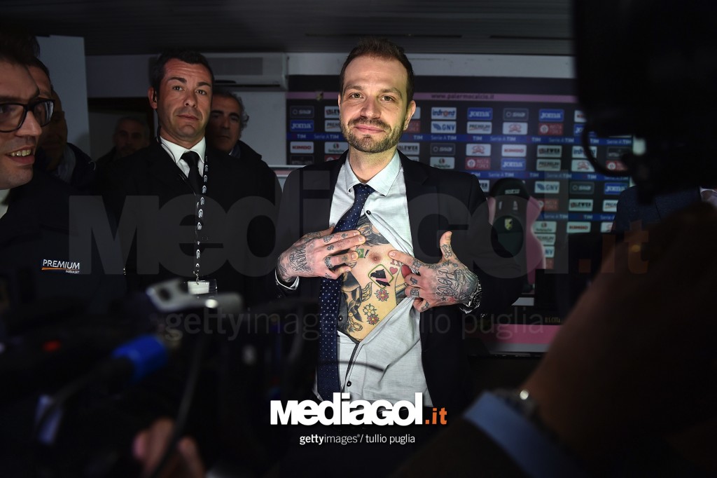 US Citta di Palermo Press Conference