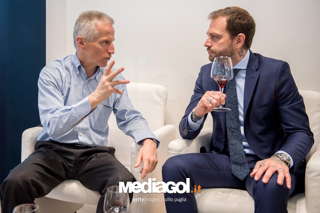 US Citta di Palermo New President Paul Baccaglini Visits Vinitaly