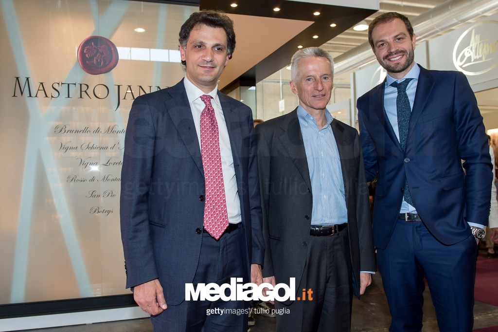 US Citta di Palermo New President Paul Baccaglini Visits Vinitaly
