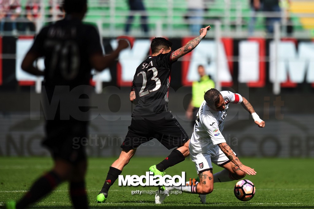AC Milan v US Citta di Palermo - Serie A