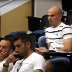 Esteban Cambiasso, Giuseppe Mascara e Michele Pazienza Corso Allenatore Professionista UEFA A