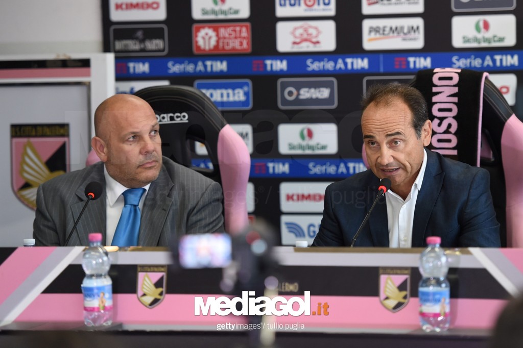 US Citta di Palermo Press Conference