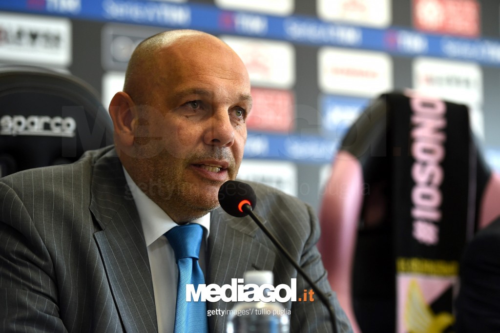 US Citta di Palermo Press Conference