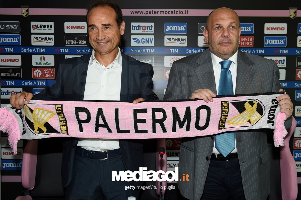 US Citta di Palermo Press Conference