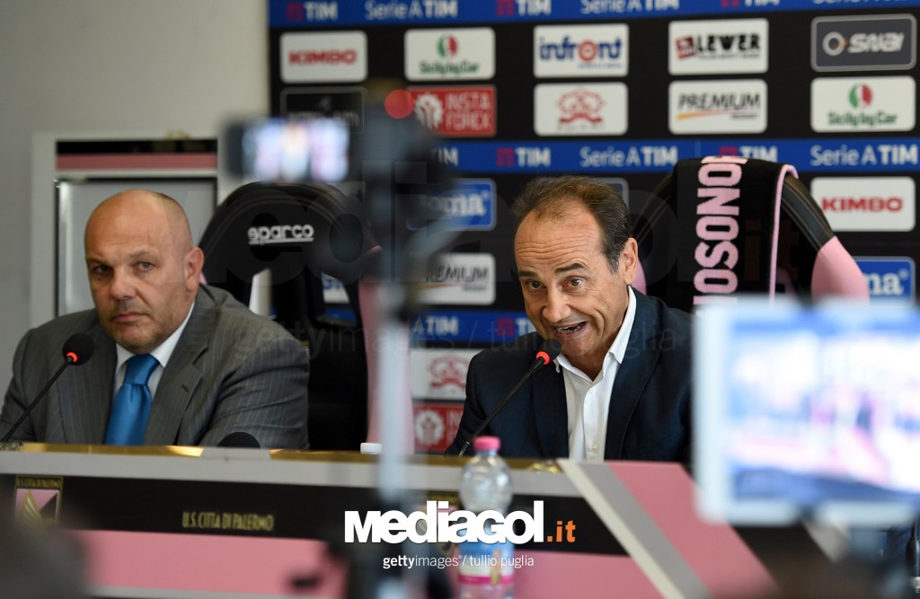 US Citta di Palermo Press Conference