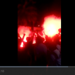 screen tifosi cori fumogeni zamparini