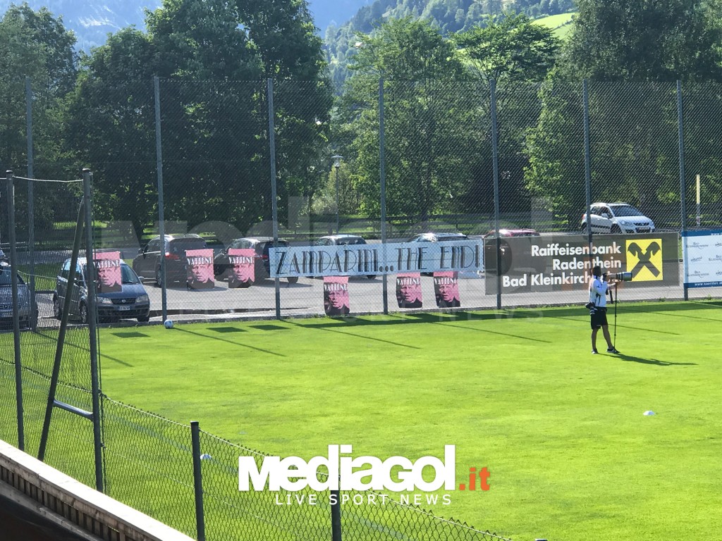 Bad Kleinkirchheim: striscione contro Zamparini