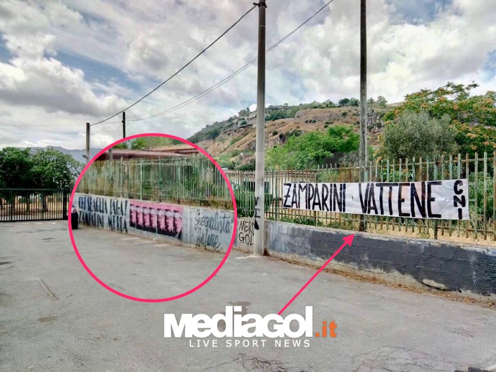 Contestazione Zamparini palermo