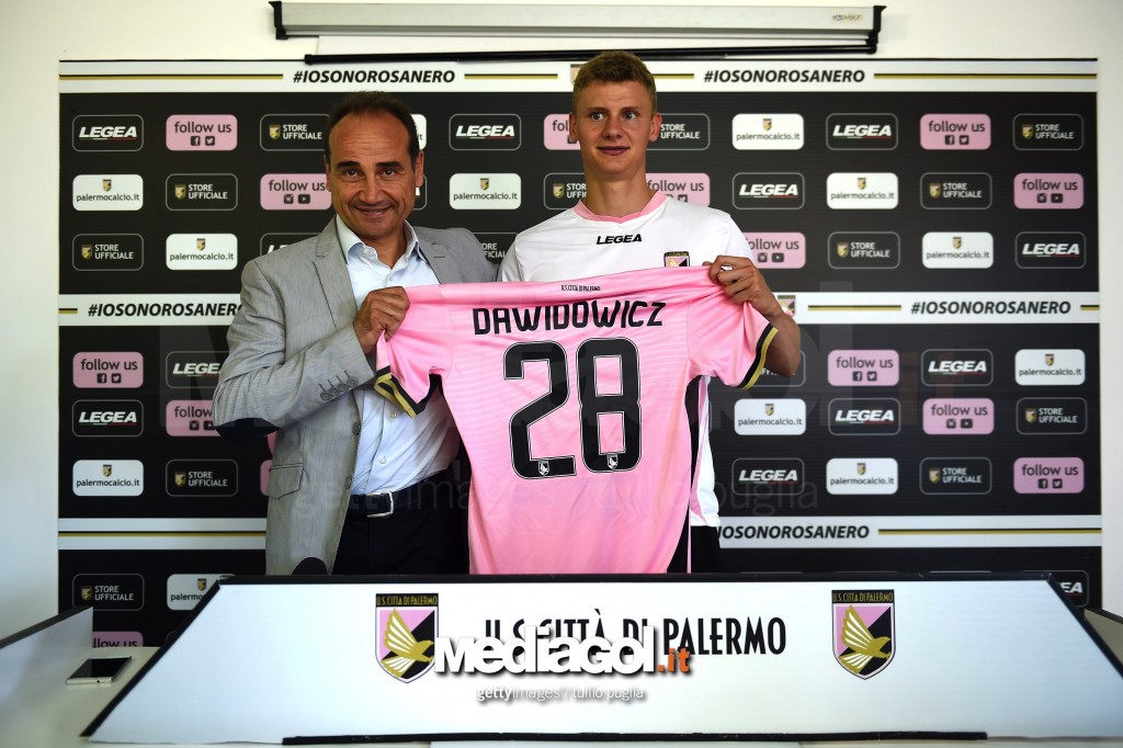 US Citta di Palermo Unveils New Singning Pawel Dawidowicz