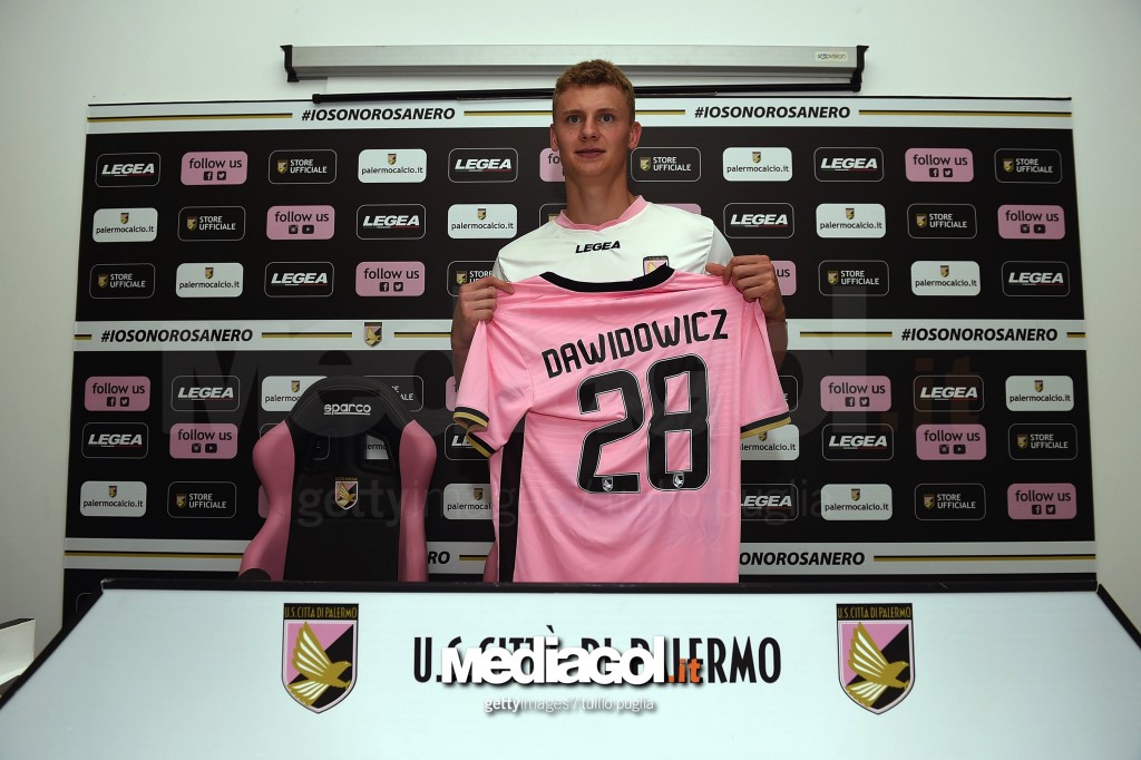 US Citta di Palermo Unveils New Singning Pawel Dawidowicz