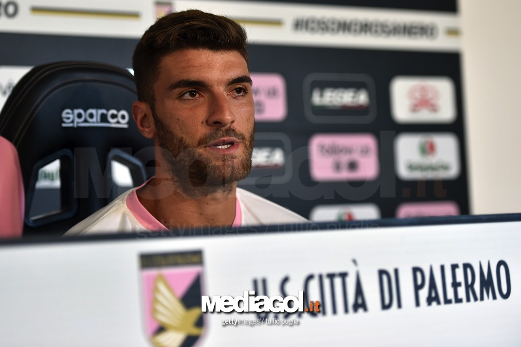 US Citta di Palermo Unveils New Signing Gaetano Monachello