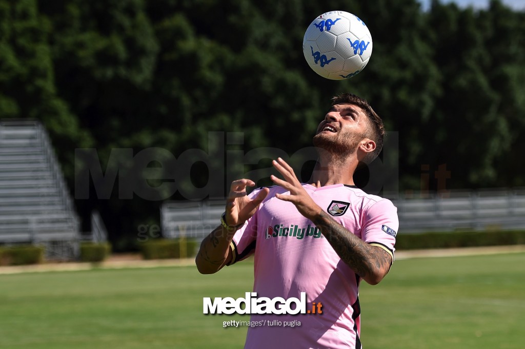 US Citta di Palermo Unveils New Signing Gaetano Monachello