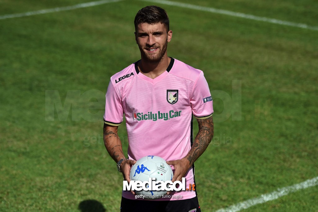 US Citta di Palermo Unveils New Signing Gaetano Monachello