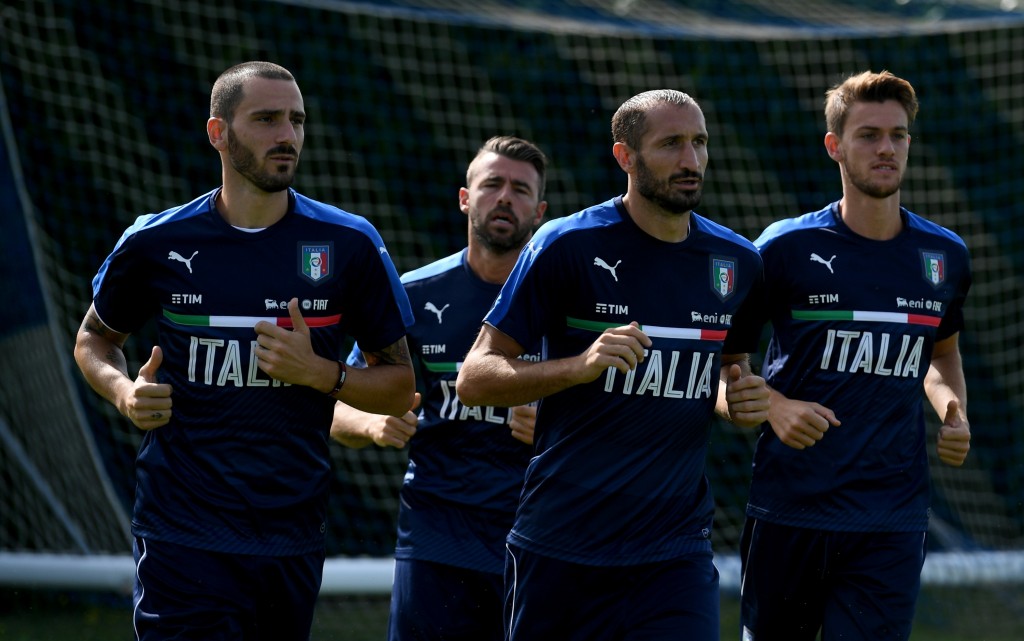 Italy Training Session And Press Conference