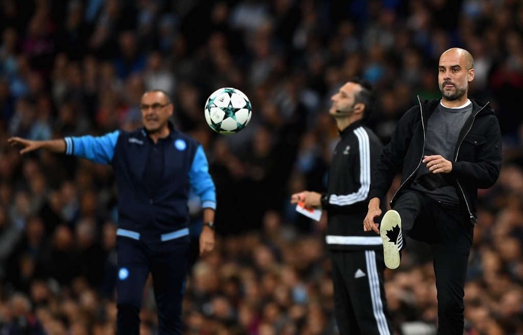 Manchester City v SSC Napoli - UEFA Champions League