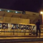Striscione Benevento - De Zerbi Zingaro