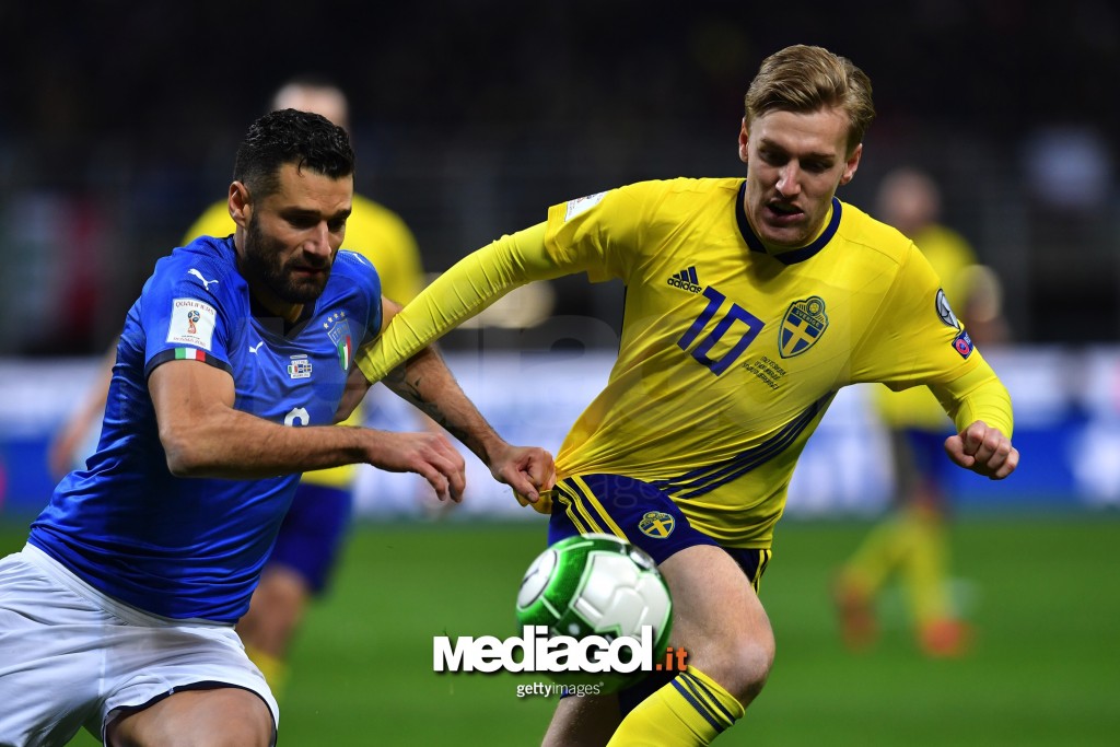 Italy v Sweden - FIFA 2018 World Cup Qualifier Play-Off: Second Leg