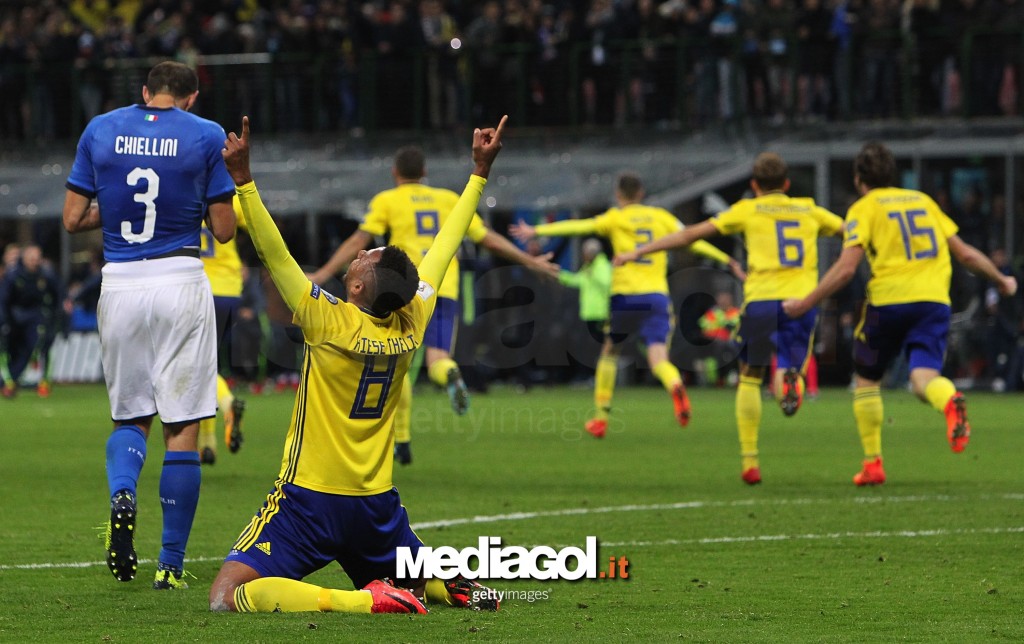 Italy v Sweden - FIFA 2018 World Cup Qualifier Play-Off: Second Leg