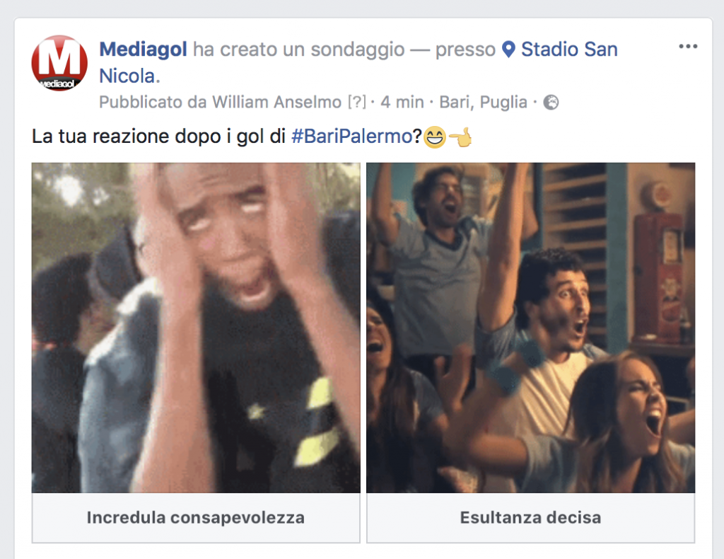 sondaggif bari palermo