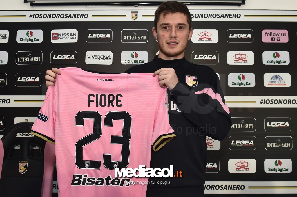 US Citta di Palermo New Signing Corantin Fiore Press Conference