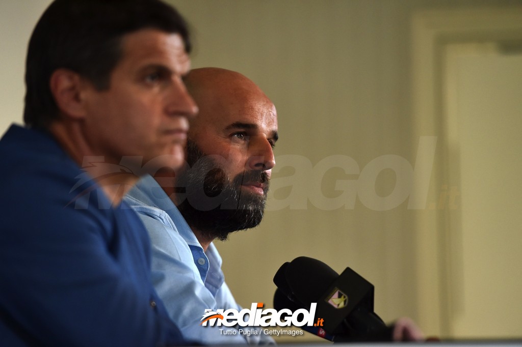 US Citta di Palermo Unveils New Coach Roberto Stellone