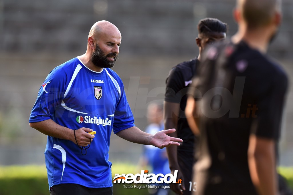 US Citta di Palermo Unveils New Coach Roberto Stellone