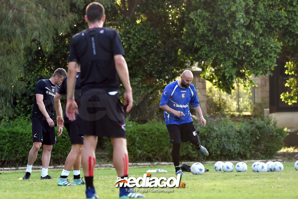 US Citta di Palermo Unveils New Coach Roberto Stellone