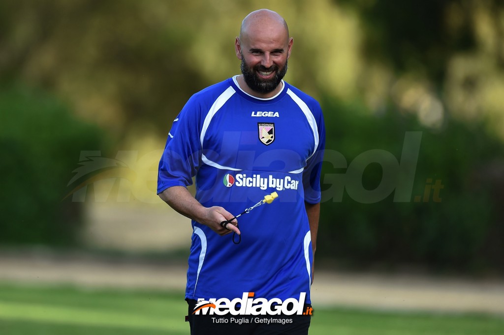 US Citta di Palermo Unveils New Coach Roberto Stellone