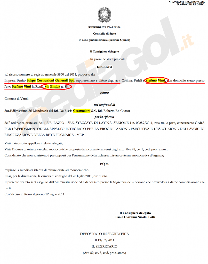 1documento stirpe vinti 2011
