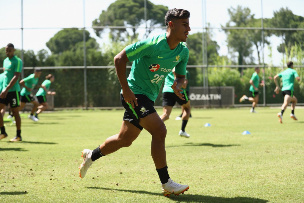 Australian Socceroos Training Session