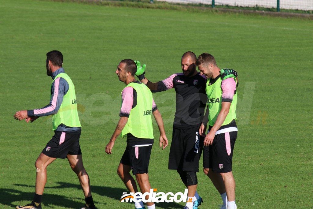 allenamento Palermo