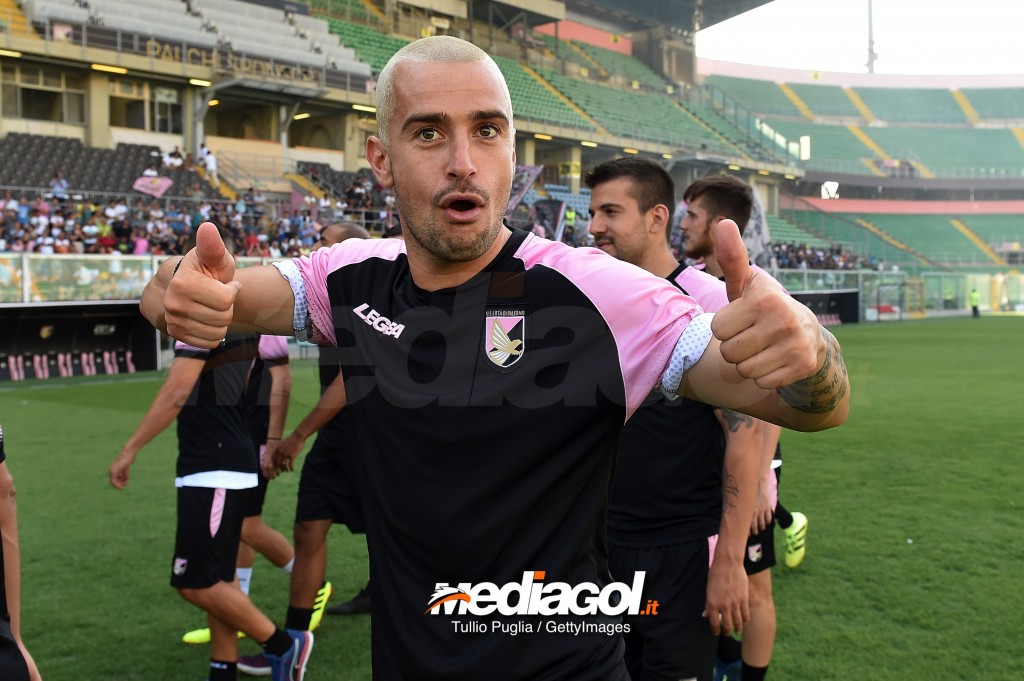 US Citta di Palermo training session