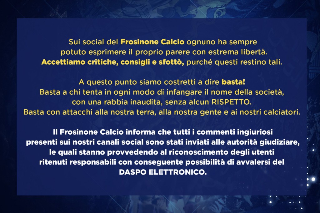 frosinone denuncia social