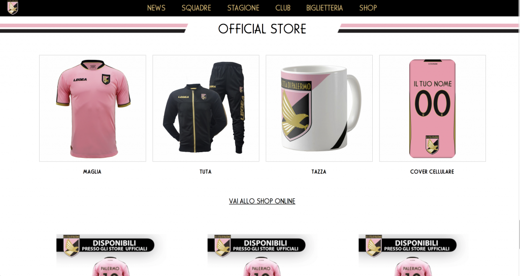 Palermo Calcio sito ufficiale 2018-08-28 alle 09.57.29