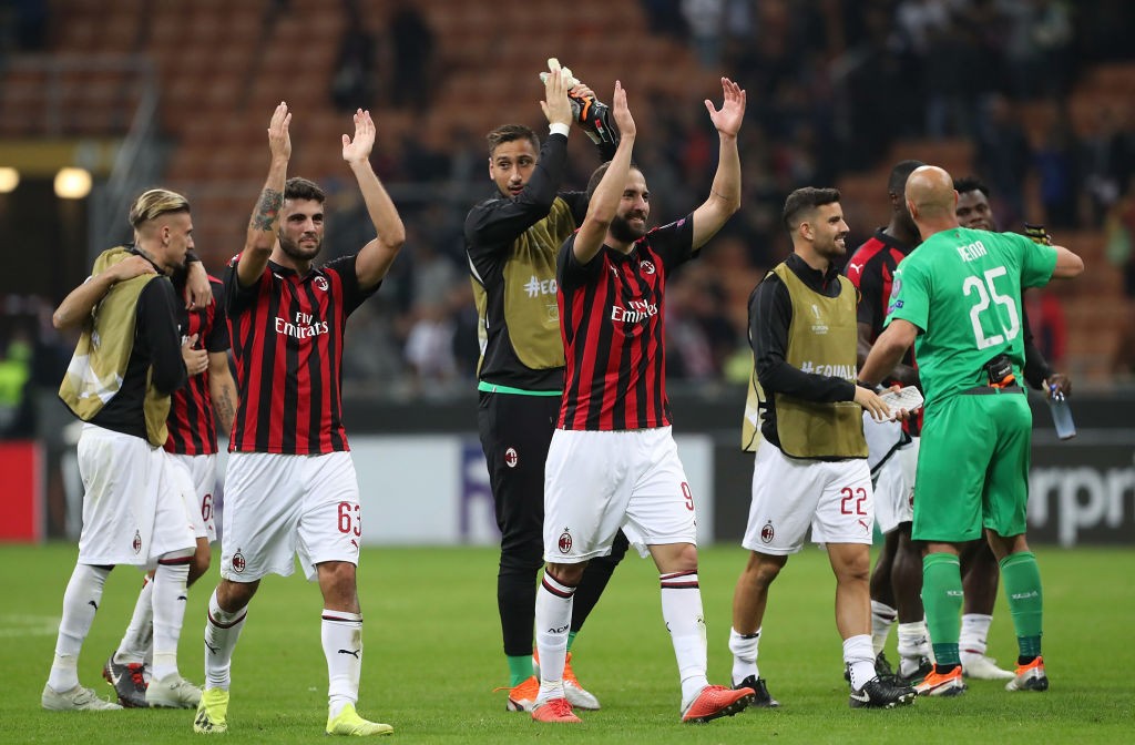 AC Milan v Olympiacos - UEFA Europa League - Group F