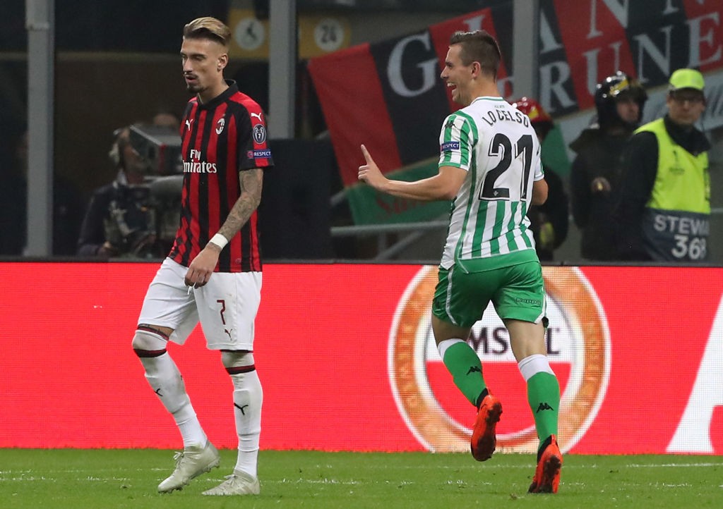 AC Milan v Real Betis - UEFA Europa League - Group F