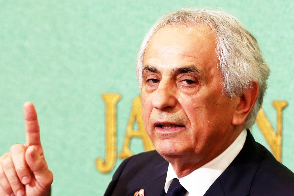 Former Japan National Team Head Coach Vahid Halilhodzic Press Conference