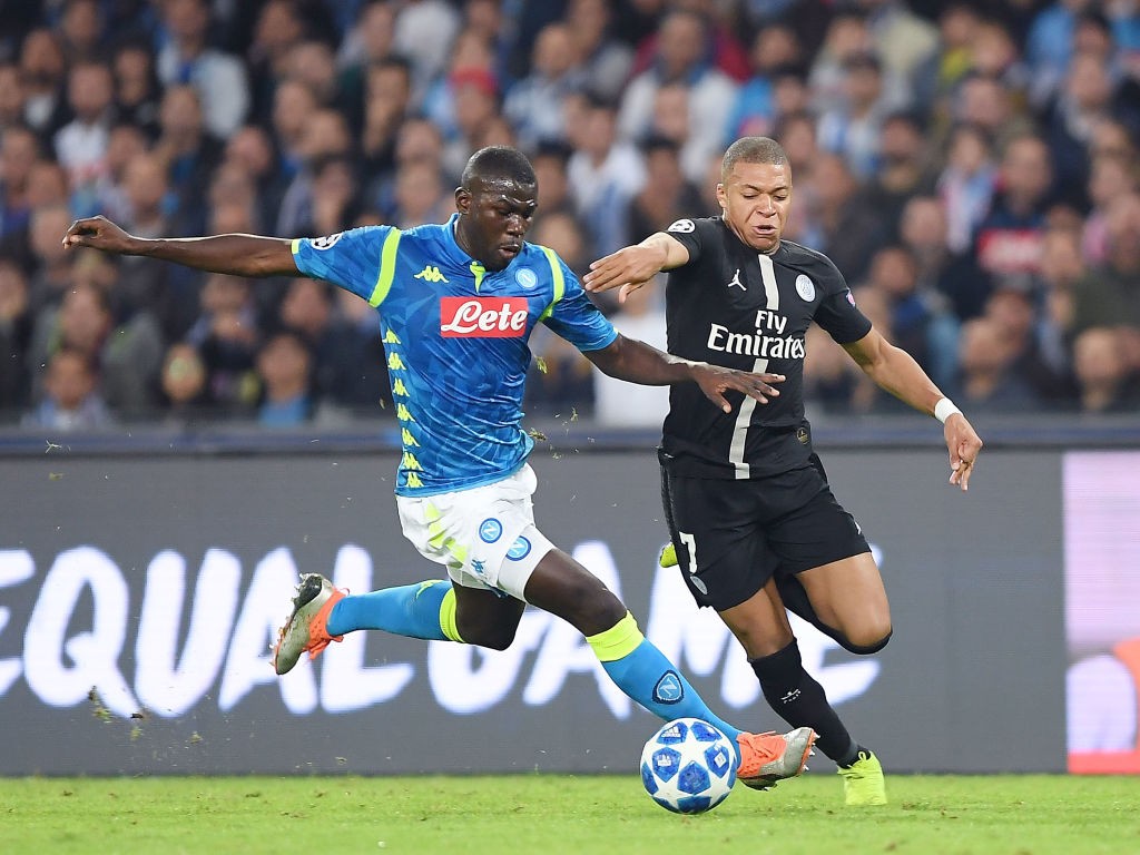 koulibaly napoli mbappe psg
