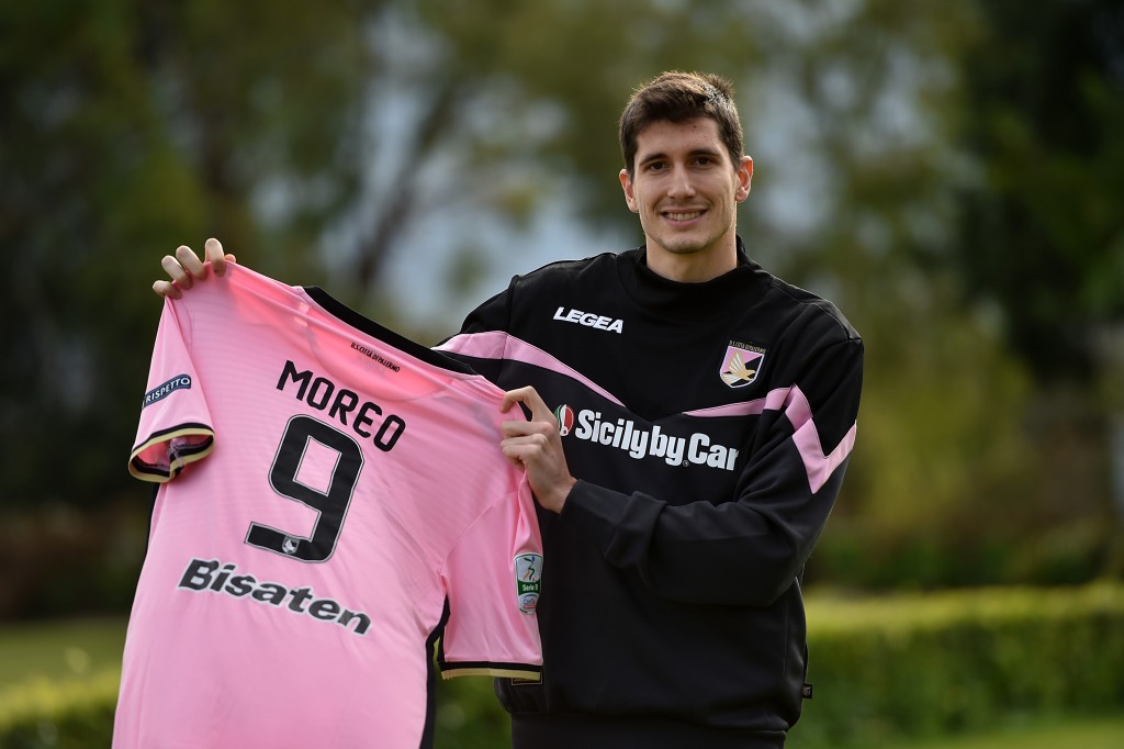 US Citta di Palermo New Signing Stefano Moreo Press Conference