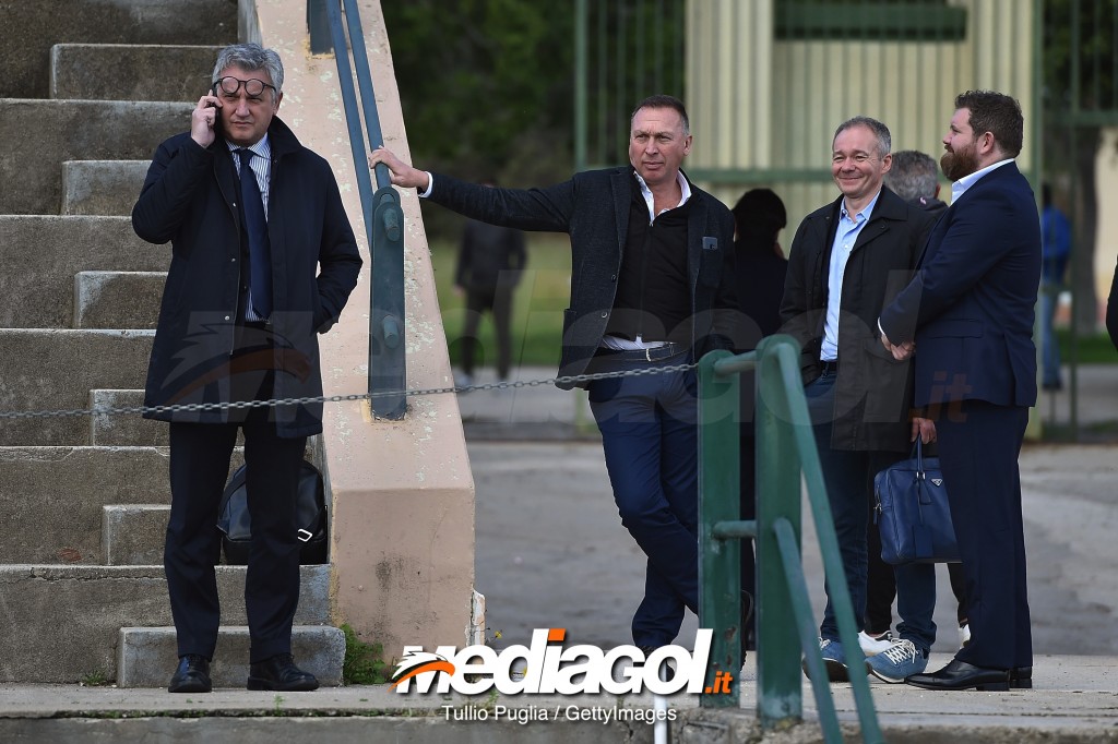Maurizio Zamparini Visits US Citta di Palermo Training Ground